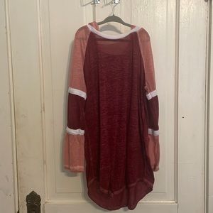 Almost Famous long sleeve shirt with hood